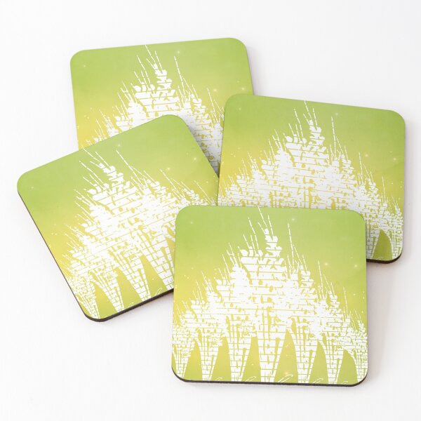 Item preview, Thanksgiving Sheaf Abstract Minimalist Deco Lime designed and sold by thewishdesigns.