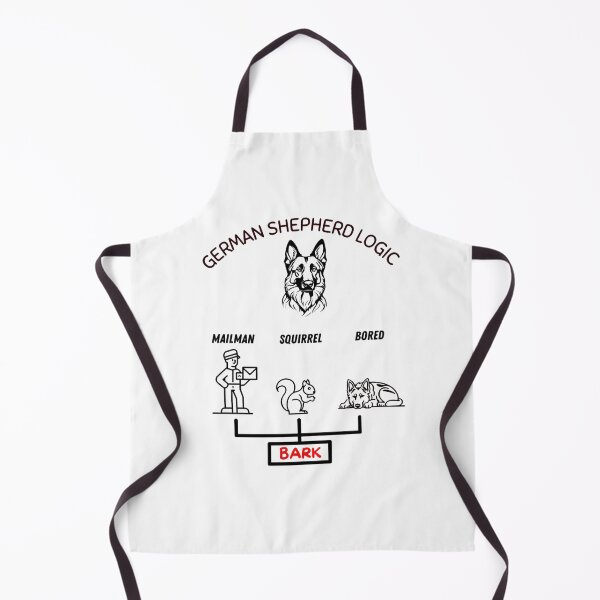 Item preview, Funny German Shepherd Logic designed and sold by PetPeeveDesigns.