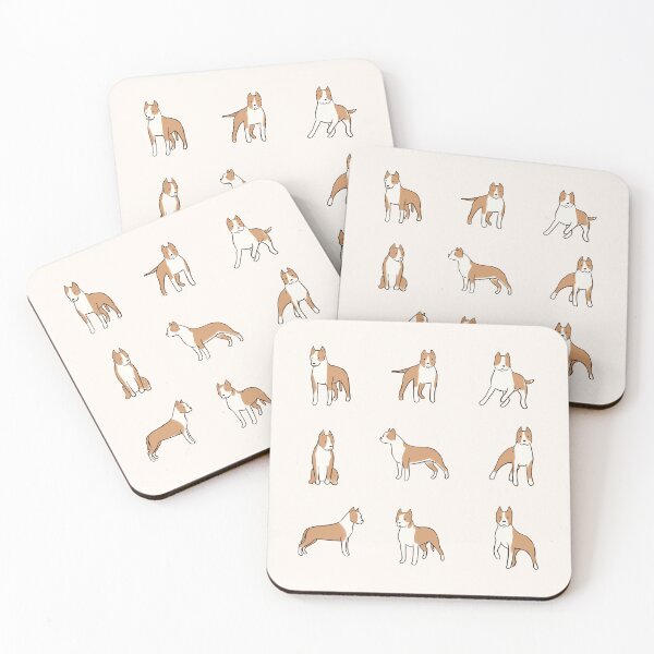 Item preview, american staffordshire terrier pack   designed and sold by Mayarart.