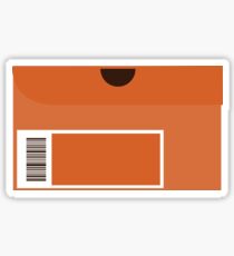 Orange Shoebox Sticker