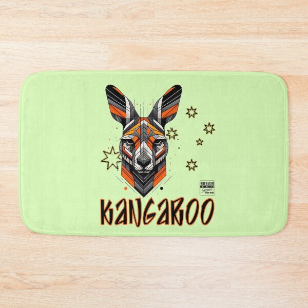 Item preview, kangaroo - wild nature collection designed and sold by Cabrasco.