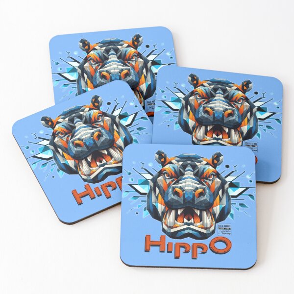 Item preview, hippo - wild nature collection designed and sold by Cabrasco.