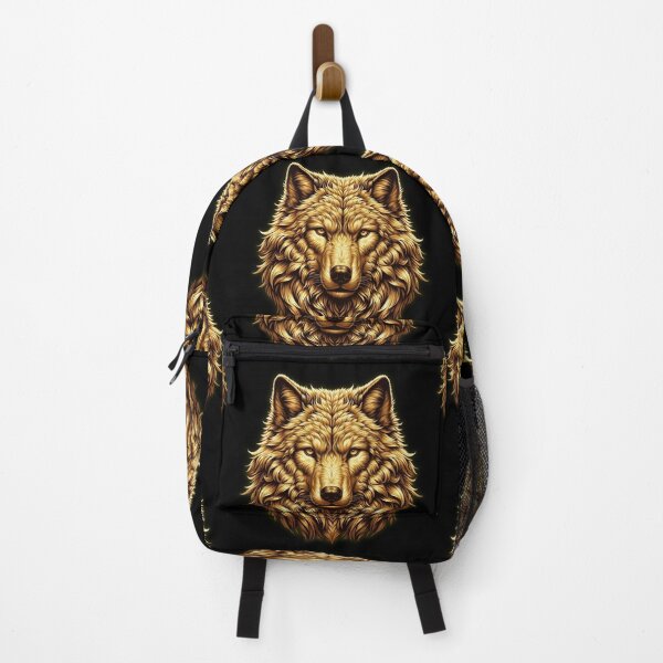 Item preview, Gold wolf designed and sold by IdeaPerla.