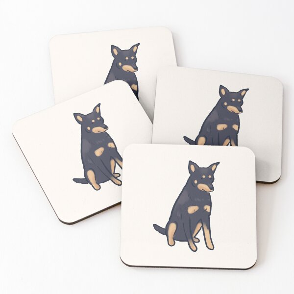 Item preview, Australian Kelpie dog art designed and sold by Mayarart.
