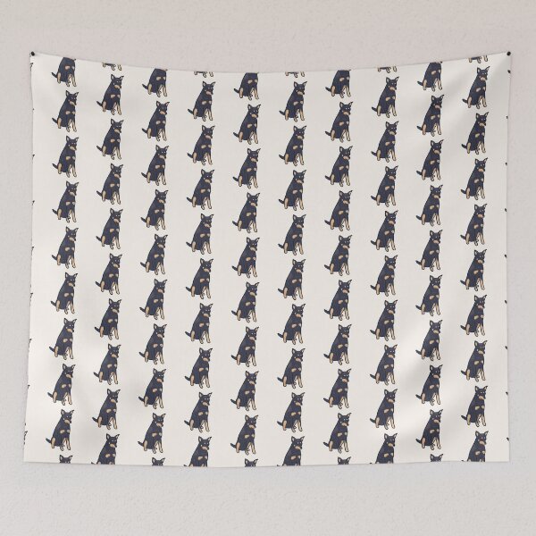 Item preview, Australian Kelpie dog art designed and sold by Mayarart.