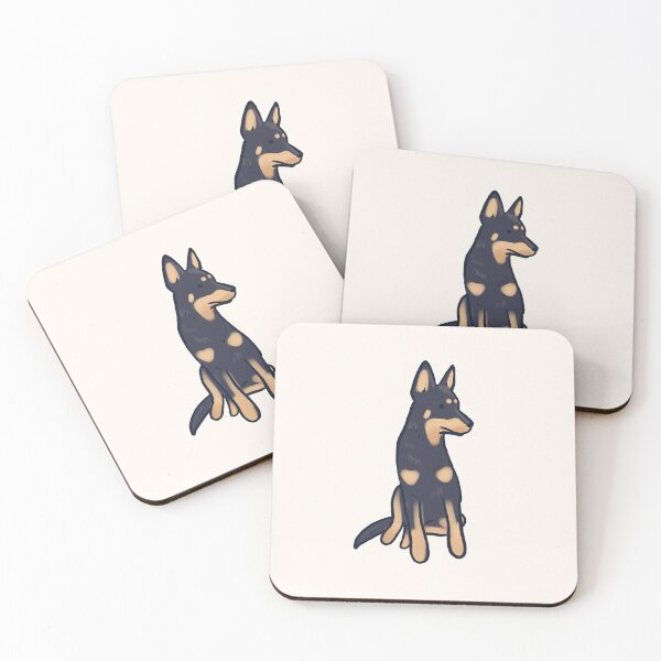 Item preview, Australian Kelpie dog art designed and sold by Mayarart.