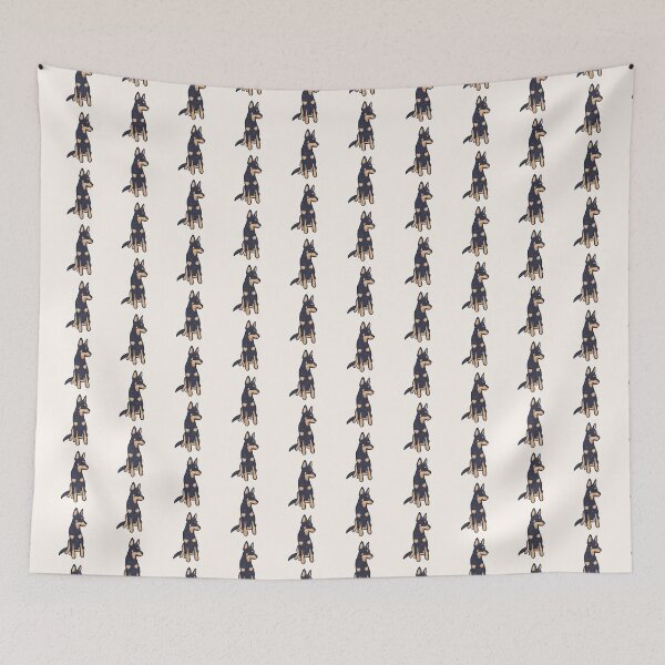 Item preview, Australian Kelpie dog art designed and sold by Mayarart.