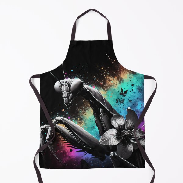 Item preview, Monochromatic Praying Mantis Ghost Orchid Rainbow Colors designed and sold by TomFrontierArt.