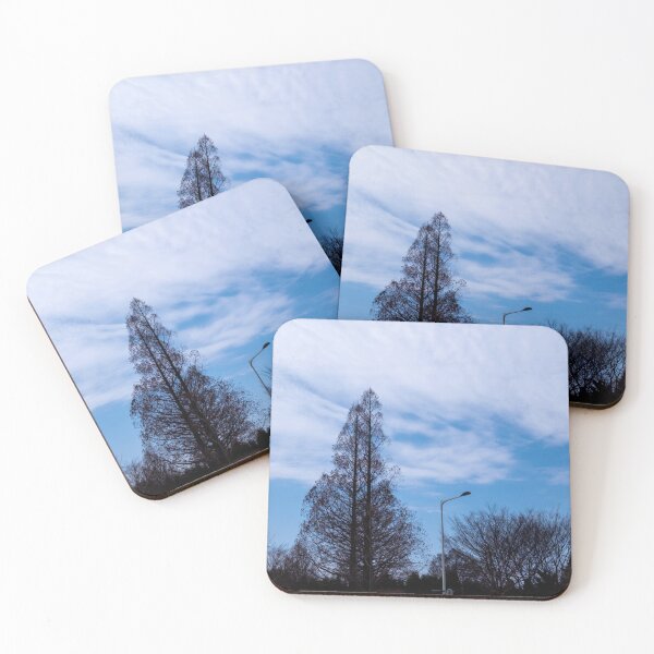 Item preview, clouds and trees designed and sold by yunee.