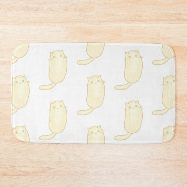 Item preview, White jelly bean cat designed and sold by Cre8iveCat.