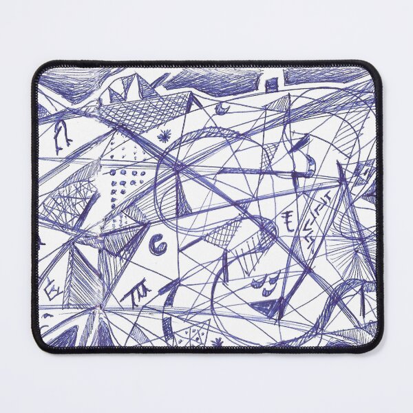 Item preview, abstracto azul e branco. blue and white abstract designed and sold by Tereza Pilar  Art.