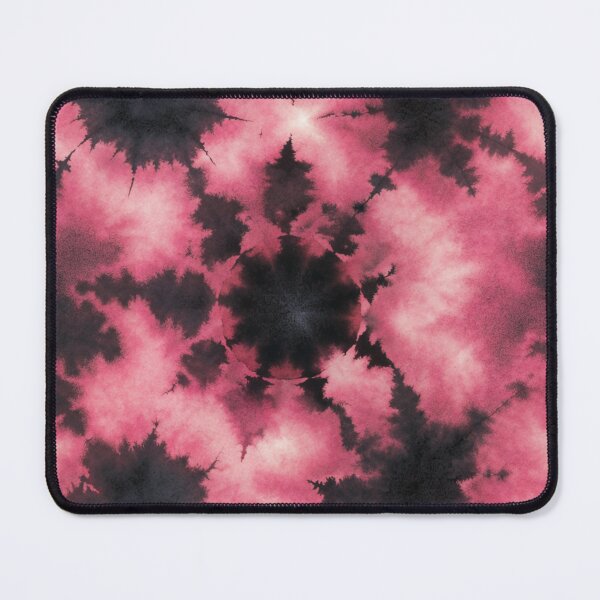 Item preview, Pink and black tie dye pattern designed and sold by patterncrow.