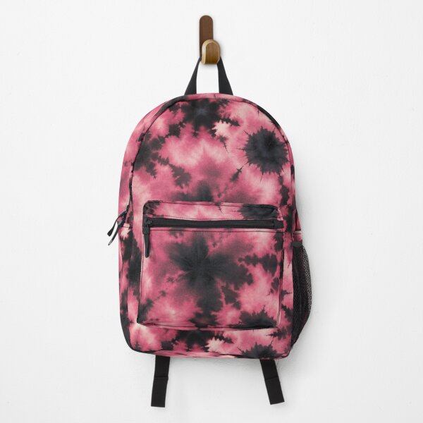 Item preview, Pink and black tie dye pattern designed and sold by patterncrow.