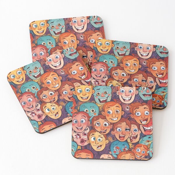 Item preview, social comments caricature pattern design designed and sold by Anshu3813.