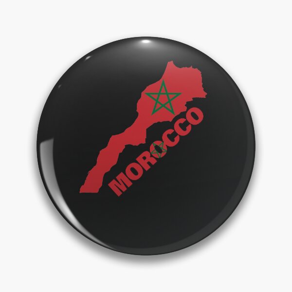 Item preview, Morocco Flag Map designed and sold by AnimalsDH305.