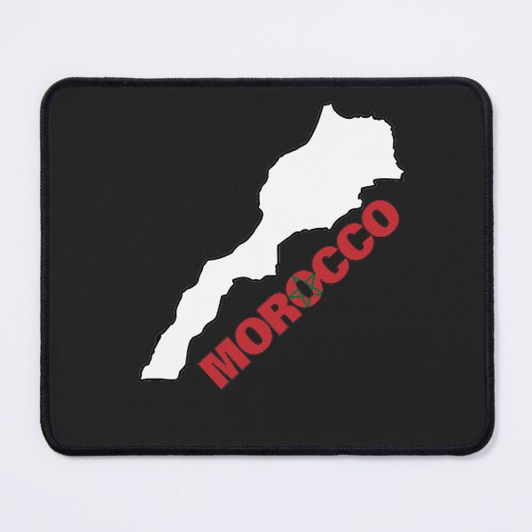 Item preview, Morocco Flag Map designed and sold by AnimalsDH305.