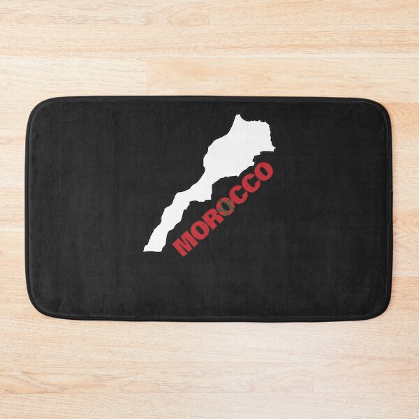 Item preview, Morocco Flag Map designed and sold by AnimalsDH305.