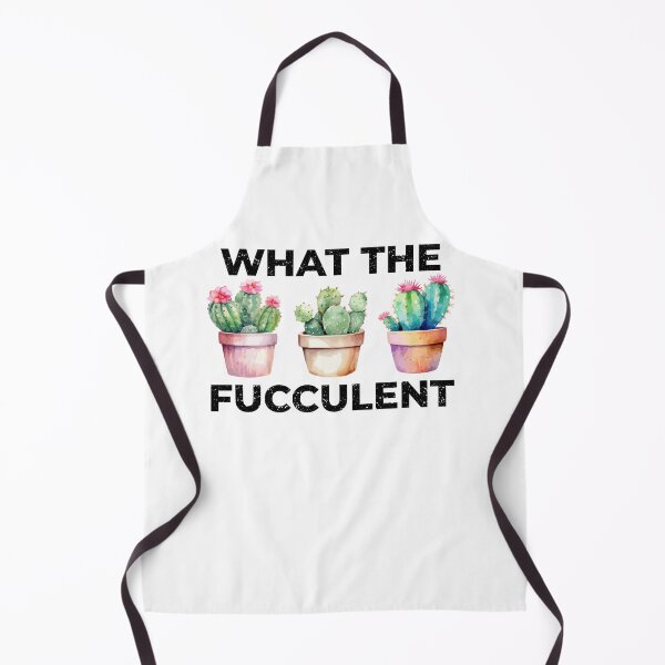 Item preview, What the Fucculent Cactus Succulents Plants Gardening Funny Play Words Retro Graphic designed and sold by Vintage-Graphic.