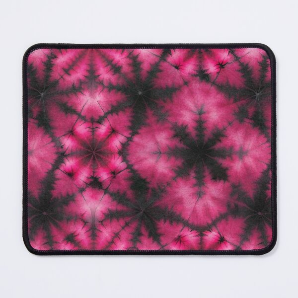 Item preview, Pink and black tie dye pattern designed and sold by patterncrow.