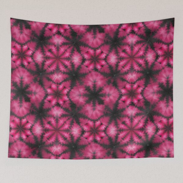 Item preview, Pink and black tie dye pattern designed and sold by patterncrow.