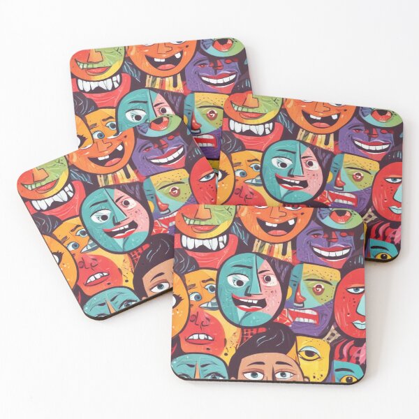 Item preview, social comments caricature pattern design designed and sold by Anshu3813.