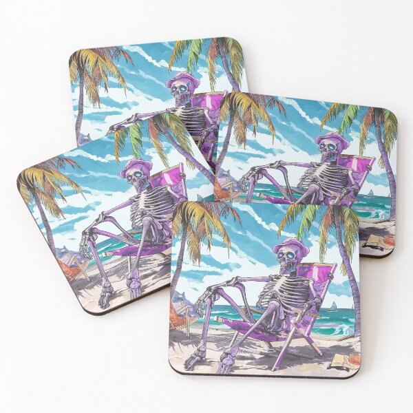Item preview, Seaside Skeleton Serenity designed and sold by palmyst.