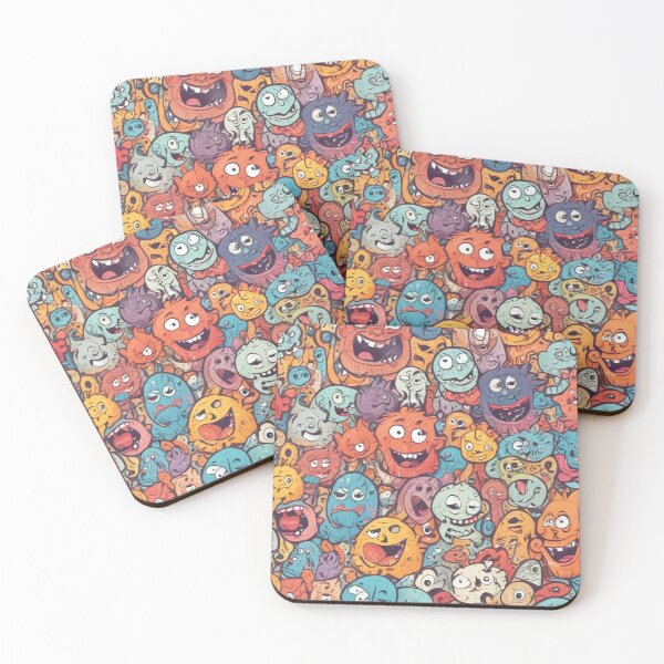 Item preview, social comments caricature pattern design designed and sold by Anshu3813.