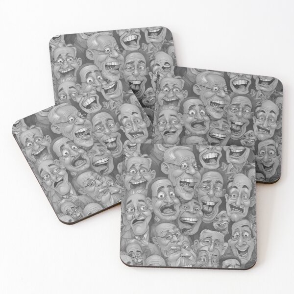 Item preview, social comments caricature pattern design designed and sold by Anshu3813.