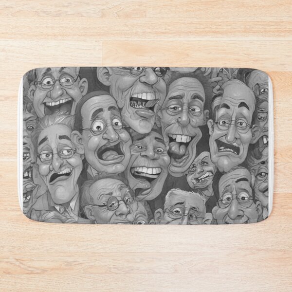 Item preview, social comments caricature pattern design designed and sold by Anshu3813.