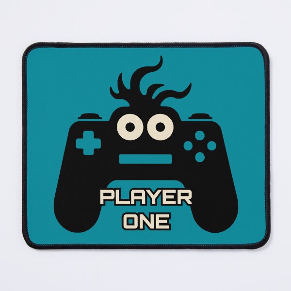 Item preview, Player One and Cute Controller designed and sold by GamerGetup.