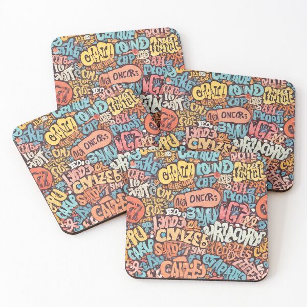 Item preview, social comments text pattern design designed and sold by Anshu3813.