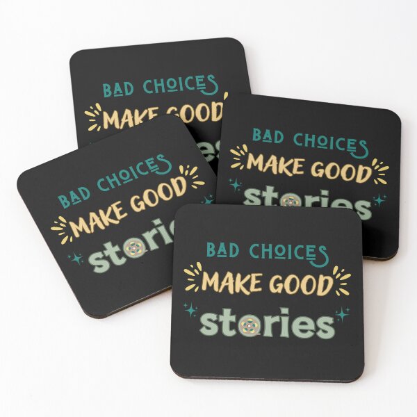 Item preview, Bad Choices Make Good Stories Design Trendy Snarky Tee Cut File for Cricut designed and sold by KM ØNLY.