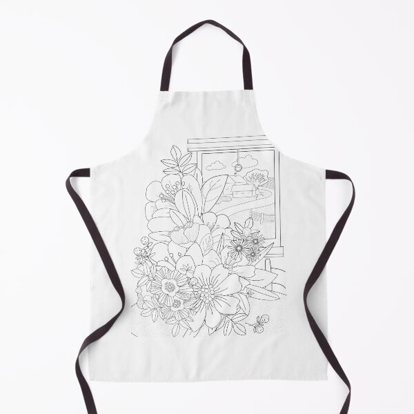Item preview, Country Kitchen Floral Arrangement coloring poster designed and sold by Jrsjewels.