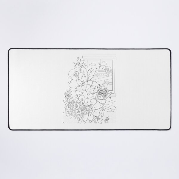 Item preview, Country Kitchen Floral Arrangement coloring poster designed and sold by Jrsjewels.
