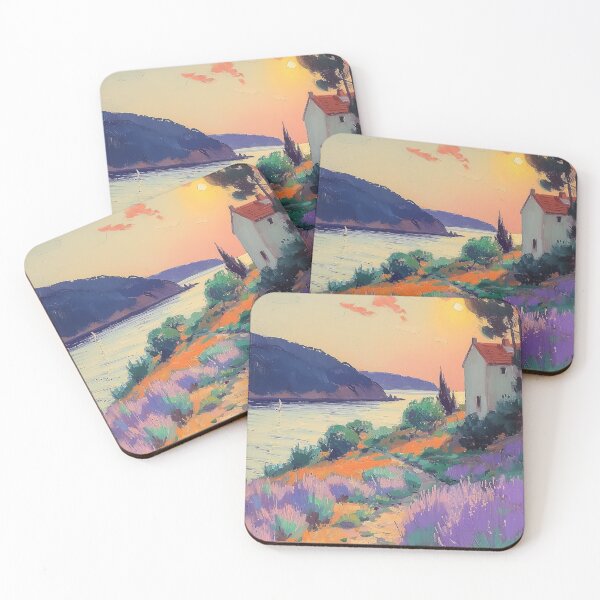 Item preview, Matisse Style, Sea, Coast, Fauvism, designed and sold by ArtHouseNiklas.