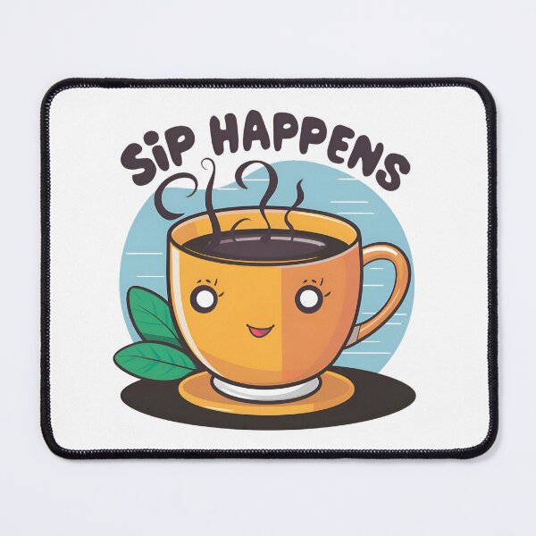 Item preview, Sip Happens - cold brew coffee designed and sold by BobaTeeStore.