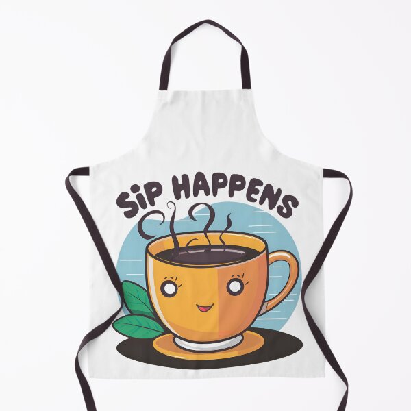 Item preview, Sip Happens - cold brew coffee designed and sold by BobaTeeStore.