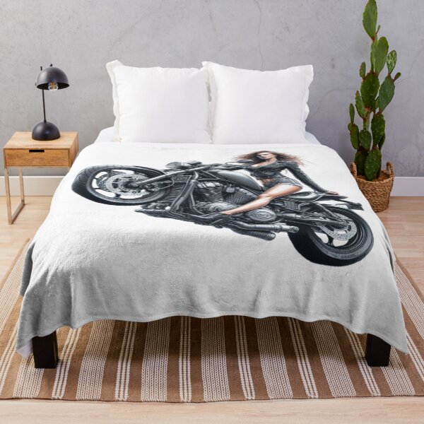 Item preview, “Wheelie Woman: the elegant stuntwoman in color” designed and sold by CHRIST5000.