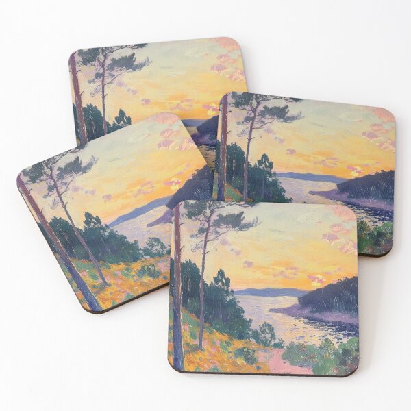 Item preview, Matisse Style, Sea, Coast, Maritime, Sunset designed and sold by ArtHouseNiklas.