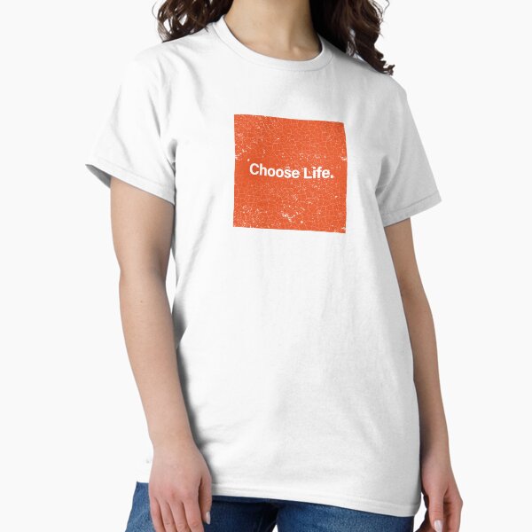 Item preview, Choose Life. Trainspotting - Square - Orange designed and sold by unrealindeed.