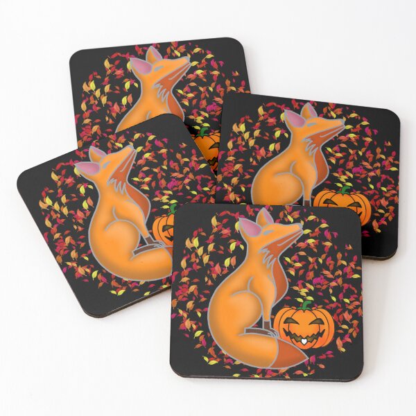 Item preview, Happy Fox - All Hallows Fox  designed and sold by A-Rickety-Ninja.