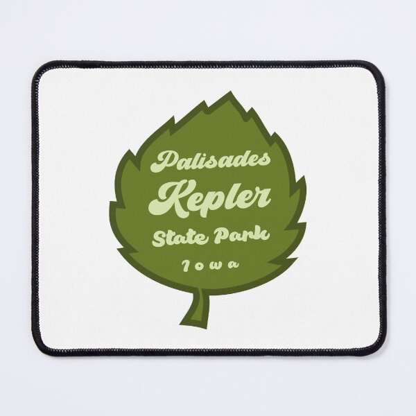 Item preview, Palisades Kepler State Park Iowa Leaf designed and sold by bivenart.