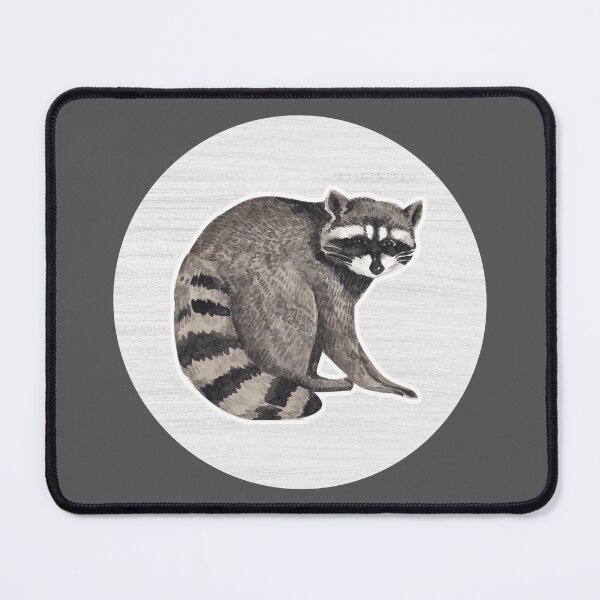 Item preview, Raccoon Watercolor Drawing designed and sold by LivingColorful.