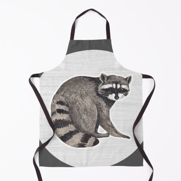 Item preview, Raccoon Watercolor Drawing designed and sold by LivingColorful.