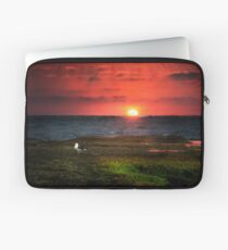 Seagull on Sunset - Sorrento - Mornington Peninsula Laptop Sleeve