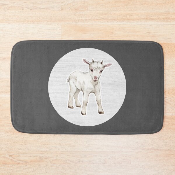 Item preview, Watercolor Drawing of a Goat designed and sold by LivingColorful.