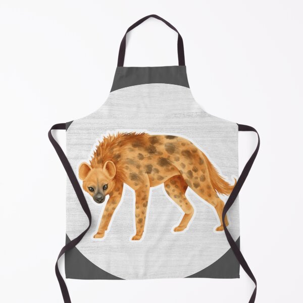 Item preview, Hyena Watercolor Drawing designed and sold by LivingColorful.