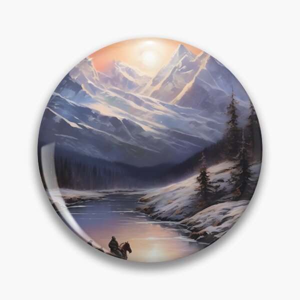 Item preview, Serene Winter Horseback Adventure designed and sold by Shirtastically.
