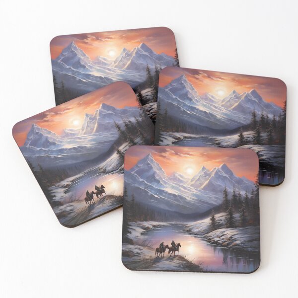 Item preview, Serene Winter Horseback Adventure designed and sold by Shirtastically.