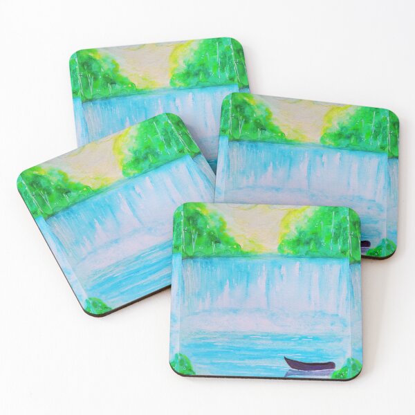 Item preview, Urlaub Ruhe am Wasserfall designed and sold by Sarahstangermann.